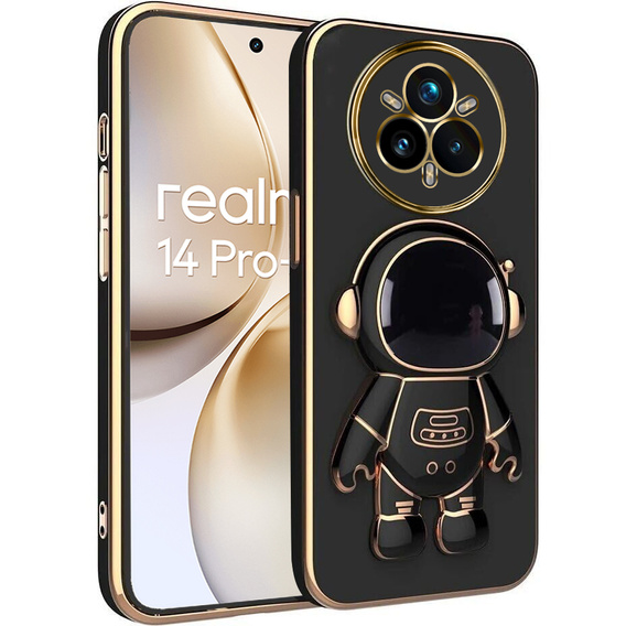 Obal na mobil pre Realme 14 Pro+ 5G, Astronaut, čierne