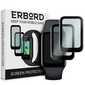 2x hybridné sklo ERBORD pre Xiaomi Redmi Smart Band 2