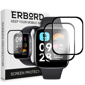 2x hybridné sklo ERBORD pre Xiaomi Redmi Watch 3 Active