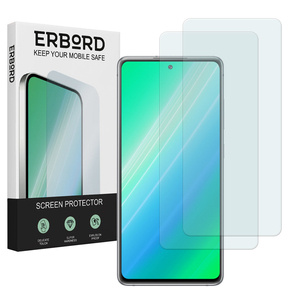 2x tvrdené sklo pre Samsung Galaxy Xcover 5, ERBORD 9H Hard Glass na displeji