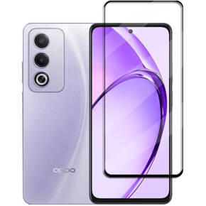 3D tvrdené sklo pre Oppo A80, čierny rám