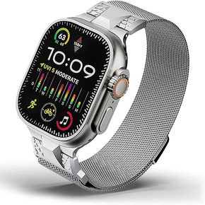 Bransoleta do Apple Watch 1/2/3/4/5/6/7/8/SE/ULTRA 42/44/45/49 MM, Czarna