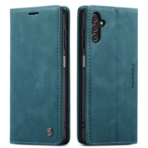 CASEME puzdro pre Samsung Galaxy A04S / A13 5G, Leather Wallet Case, zelený