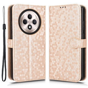 Flipové puzdro pre Oppo Reno 12FS / 12F, Wallet Rhombus, ružové