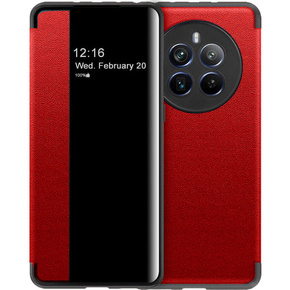 Flipové puzdro pre Realme 12 Pro 5G / 12 Pro+ 5G, Side View, červené