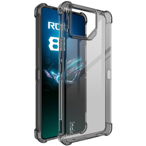 IMAK Obal na mobil pre ASUS ROG Phone 8 Pro, Dropproof, transparentné / čierne