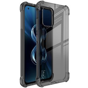 IMAK Obal na mobil pre Asus Zenfone 8, Dropproof, transparentné / čierne