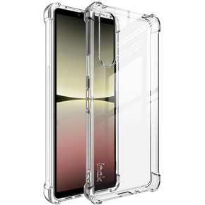 IMAK Obal na mobil pre Sony Xperia 10 V, Dropproof, priehľadné