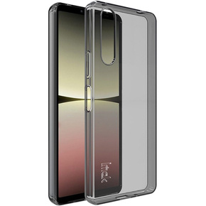 IMAK Obal na mobil pre Sony Xperia 10 V, UX-5 Series Slim, transparentné / čierne