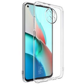 IMAK Obal na mobil pre Xiaomi Redmi Note 9T 5G, UX-5 Series Slim, priehľadné