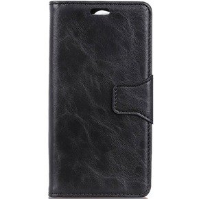 Klapkové puzdro pre Huawei P30 Pro, Split Leather Wallet, čierne