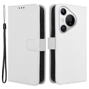 Klapkové puzdro pre Huawei Pura 70, Wallet Smart Magnet, biele