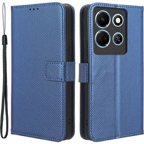 Klapkové puzdro pre Infinix Note 30 5G, Wallet Smart Magnet, modré