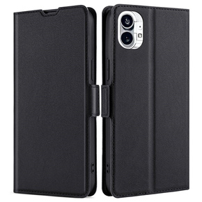 Klapkové puzdro pre Nothing Phone 1 5G, Wallet Magnetic, čierne