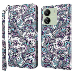 Klapkové puzdro pre Samsung Galaxy A05s, Wallet, Butterflies, modré