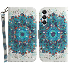 Klapkové puzdro pre Samsung Galaxy A05s, Wallet, Mandala Flower