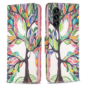 Klapkové puzdro pre Samsung Galaxy A35 5G, Wallet, Tree of Life