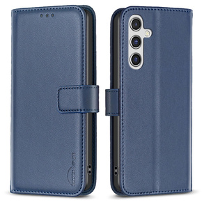 Klapkové puzdro pre Samsung Galaxy A55 5G,BINFEN Wallet, modré