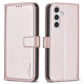 Klapkové puzdro pre Samsung Galaxy A55 5G,BINFEN Wallet, ružový