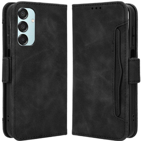 Klapkové puzdro pre Samsung Galaxy M15 5G, Card Slot, čierne