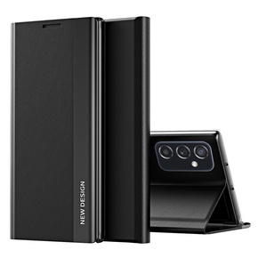 Klapkové puzdro pre Samsung Galaxy M52 5G, Side Magnetic, čierne