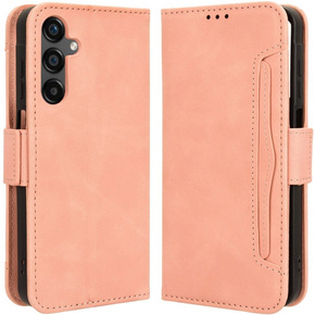 Klapkové puzdro pre Samsung Galaxy M55 5G, Card Slot, ružové