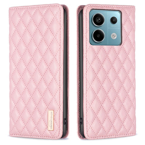 Klapkové puzdro pre Xiaomi Redmi Note 13 Pro 4G, Wallet, BINFEN COLOR, ružové