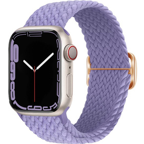 Nylonový remienok pre Apple Watch 1/2/3/4/5/6/7/8/SE/ULTRA 42/44/45/49 mm, fialový