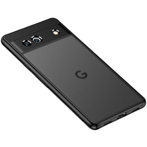 Obal na mobil pre Google Pixel 7a, Fusion Hybrid, transparentné / čierne
