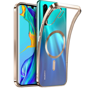 Obal na mobil pre Huawei P30 Pro, MagSafe Hybrid, zlaté