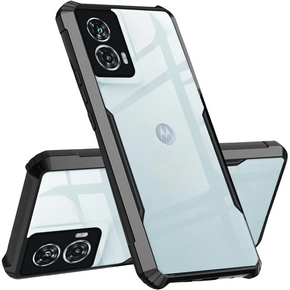 Obal na mobil pre Motorola Edge 50 Fusion 5G, AntiDrop Hybrid, čierne
