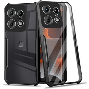 Obal na mobil pre Motorola Edge 50 Pro, AntiDrop Hybrid, čierne