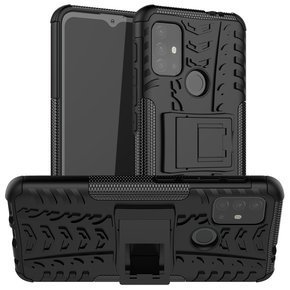 Obal na mobil pre Motorola Moto G10/G30, Tire Armor, čierne