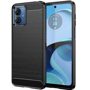 Obal na mobil pre Motorola Moto G14, Carbon, čierne