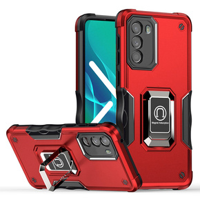 Obal na mobil pre Motorola Moto G52 / G82 5G, Dual-Layer Armor, červené