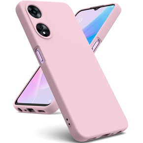Obal na mobil pre Oppo A38 4G / Oppo A18 4G, Silicone Lite, ružové