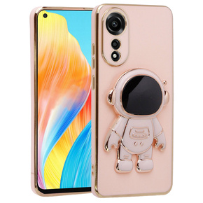 Obal na mobil pre Oppo A78 4G, Astronaut, ružové rose gold