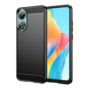 Obal na mobil pre Oppo A78 4G, Carbon, čierne