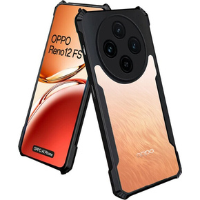 Obal na mobil pre Oppo Reno 12FS / 12F, AntiDrop Hybrid, čierne