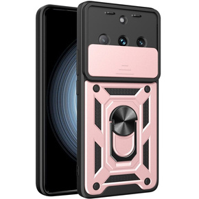 Obal na mobil pre Realme 11 Pro 5G / 11 Pro+ 5G, CamShield Slide, ružové rose gold