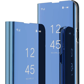 Obal na mobil pre Realme 9i / Oppo A96, Clear View, modré