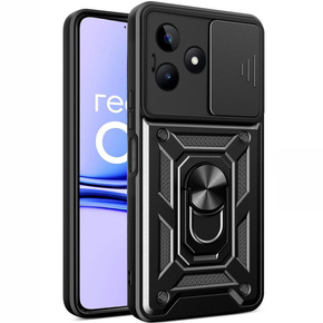 Obal na mobil pre Realme C53 4G, CamShield Slide, čierne