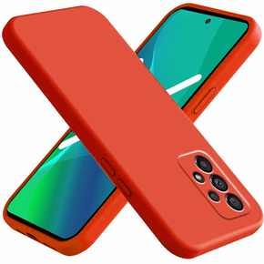 Obal na mobil pre Samsung Galaxy A13 4G, Silicone Lite, červené