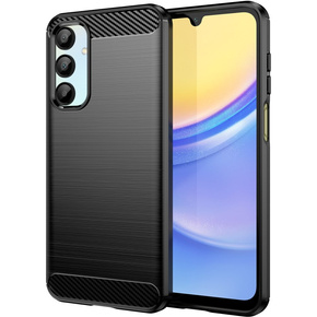 Obal na mobil pre Samsung Galaxy A16, Carbon, čierne