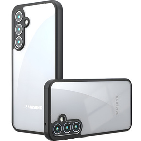 Obal na mobil pre Samsung Galaxy M15 5G, Fusion Hybrid, transparentné / čierne