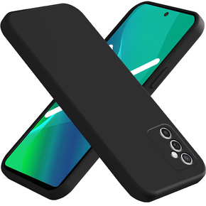 Obal na mobil pre Samsung Galaxy M52 5G, Silicone Lite, čierne