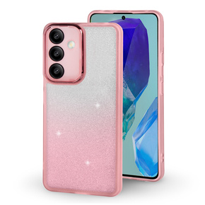 Obal na mobil pre Samsung Galaxy M55 5G, Glittery Powder, ružové