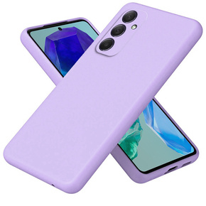 Obal na mobil pre Samsung Galaxy M55 5G, Silicone Lite, fialové
