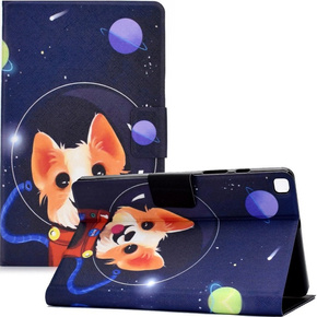 Obal na mobil pre Samsung Galaxy Tab A7 Lite 8.7 T220 / T225, astronaut dog