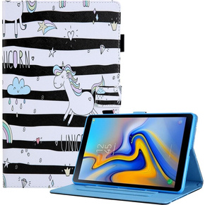 Obal na mobil pre Samsung Galaxy Tab A7 Lite 8.7 T220 / T225, zebra unicorn